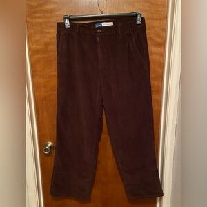 Old Navy Vintage Loose Brown Corduroy Pants